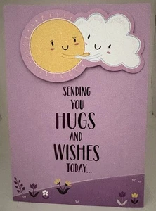 Mother's Day Greeting Card For Anyone (Sending You Hugs And Wishes Today...) - Picture 1 of 3