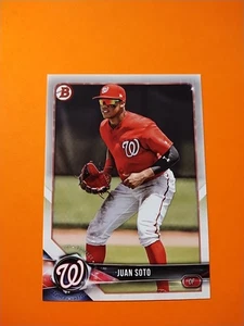 2018 Bowman Prospect Juan Soto Nationals, Yankees, Mets #BP52 - Bild 1 von 5
