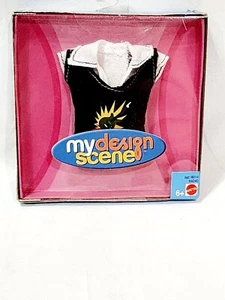 Mattel My Design Scene ROCK GUITAR SHIRT Fashion Clothes Barbie Doll 2004 New - Picture 1 of 20