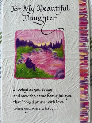 New Blue Mountain Arts Card FOR MY BEAUTIFUL DAUGHTER