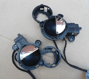 BMW MINI R50 R52 R53 MANIGLIE PORTE INTERNE CROMATE CON LUCI 2001-2006 AGGIORNAMENTO - Foto 1 di 3