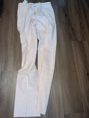 Pantalones para hombre Bills Khakis 100 % algodón a rayas rosa talla 33 X 39L transpirables  Foto 1 de 4