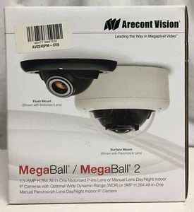 Arecont Vision AV2245PM-CVS Dome 1080P Security Camera Mega Ball 2 New Open Box - Picture 1 of 6
