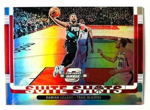 2022-23 Contenders Optic Damian Lillard SILVER Prizm Card Suite Shots Blazers! - Picture 1 of 3