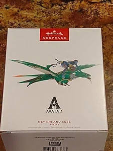 Hallmark 2022 Ornament Avatar Neytiri and Seze New - 23-28 - Picture 1 of 3