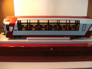 Märklin/LGB 33663 RhB/MGB Panoramawagen 2. Klasse, weiß/türkis - Bild 1 von 5