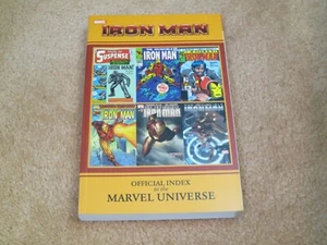 MARVEL Iron Man Indice Ufficiale della Guida Marvel Universe NUOVISSIMA - Foto 1 di 2
