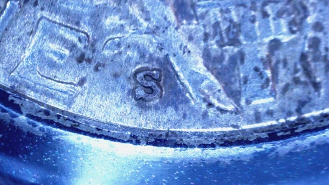 1929 s Mercury dime DDR Mintmark Doubled Die Mintmark AU   #41 Cover