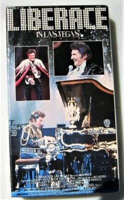 LIBERACE IN LAS VEGAS VHS  IN CONCERT 1980 HILTON PIANO MAN SHOW sealed new - Image 1 of 2
