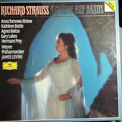 Richard Strauss  -Ariadne Auf Naxos • James Levine • 2 MINT VINYL LPs 1986 - Image 1 of 4