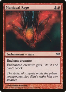 4 Maniacal Rage x4 4x - NM/LP - Conflux - SPARROW MAGIC mtg - Picture 1 of 1