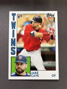 Topps #84R-JC 2019 Jake Cave radiocontrol novato 35 aniversario Minnesota Twins - Imagen 1 de 2