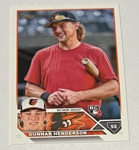 Set completo Topps 2023 - variante Rookie al dettaglio #206 Gunnar Henderson (RC) - Foto 1 di 7