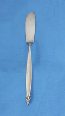 Cuchillo de mantequilla Rogers International Silver 1965 Garland Master Foto 1 de 4