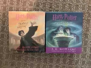 JK Rowling Harry Potter And The Deathly Hollows Half-Blood Prince 34 CDs #6 #7 - Picture 1 of 4