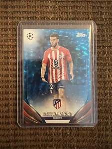 2023-24 TOPPS UEFA CHAMPIONS ICY BLUE FOILBOARD /75 Mario Hermoso #106 - Picture 1 of 3