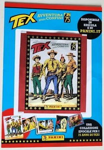 BUSTINA DI FIGURINE "TEX AVVENTURA SENZA CONFINI - 75 ANNI"!!! 2023-2024 PANINI - Foto 1 di 2