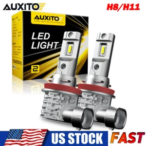 H8 H9 H11 LED Headlight Super Bright Bulbs Kit 6500K White 20000LM HIGH/LOW BEAM - Picture 1 of 13