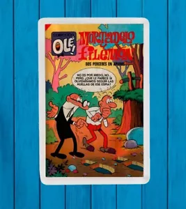 MORTADELO Y FILEMON DOS PERCEBES EN APUROS OLE 079 TEBEO MAGNET IMAN NEVERA - Imagen 1 de 3