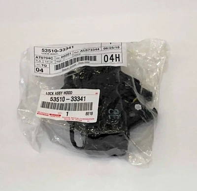 LEXUS OEM NUEVO CONJUNTO DE BLOQUEO DE CAPÓ DE FÁBRICA. ES350 2007-2012 Foto 1 de 2