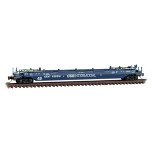 Micro-Trains MTL Scala Z Gunderson Well Car CSX #620316A - Foto 1 di 1