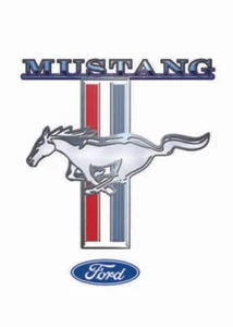 Adult DryBlend® T-Shirt - (MUSTANG LOGO - HOT ROD FORD PONY) - Picture 1 of 45