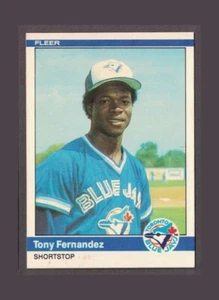 1984 Fleer #152 Tony Fernandez ROOKIE RC - Toronto Blue Jays - Bild 1 von 3