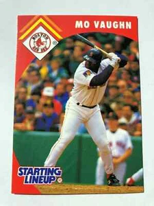 !!!    MO VAUGHN   KENNER STARTING LINEUP  BASEBALL CARD  $$ - Picture 1 of 1