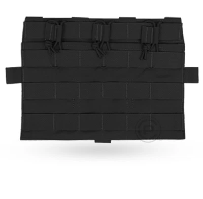 Crye Precision - AVS Detachable Flap Flat Mag Pouch - Black - Holds 3 Mags