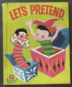 Vintage 1959 Let's Pretend Wonder Books by Frances Clarke - Imagen 1 de 9