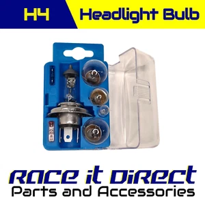 H4 Headlight Bulb Emergency Kit BMW R 100 Paris Dakar 1990-1995 60W / 55W - Picture 1 of 8