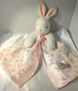 Coperta di sicurezza Bunnies By the Bay Lovey rosa peluche fiori a pois 16" - Foto 1 di 8