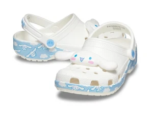 Cinnamoroll Crocs Sanrio Collab Shoes Size 23cm White Blue Japan Limited New - Picture 1 of 9