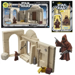 NEW - Star Wars The Vintage Collection Streets of Mos Eisley Playset with Jawa - Picture 1 of 18