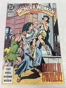 DC Comics Wonder Woman Issue #39 Trouble In Paradise Comic Book 1990 - Picture 1 of 8