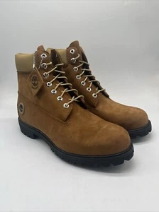 Timberland 6-Inch Premium Waterproof Medium Brown Nubuck Men's 11 TB0A2CQB715 - Picture 1 of 6