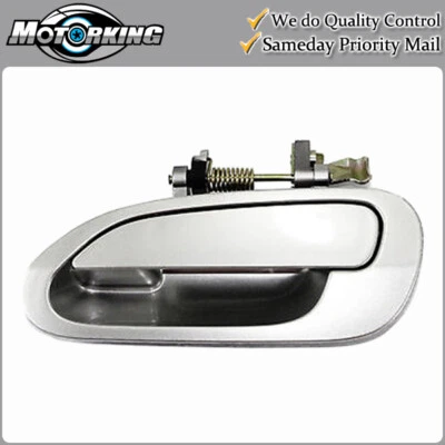 Manija de puerta exterior trasera L para 98-02 Honda Accord NH623 plata satinada metálica Foto 1 de 3
