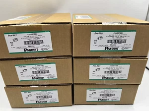 Panduit Giga TX Cat6 socket black CJ688TGBL 50. free shipping - Picture 1 of 7