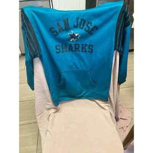 XL San Jose Sharks Kids Hoodie Cozy & Stylish for the Young Hockey Enthusiast! - Picture 1 of 3