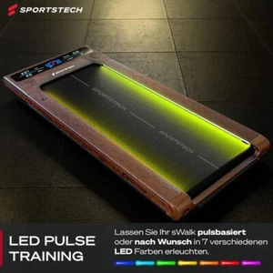 Sportstech Laufband sWalk (Sicherheitsclip, Anpassbare LED-Ambientebeleuchtung) - Bild 1 von 4