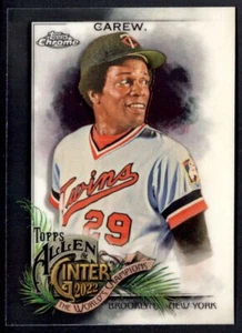 Rod Carew 2022 Topps Allen & Ginter Chrome Legend Card #145 Minnesota Twins - Picture 1 of 2