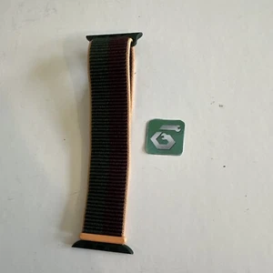 Apple Watch Sport Loop 45 mm (42/44/49) genuino OEM verde cereza oscuro/bosque usado - Imagen 1 de 8