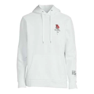 No Boundaries Men's Graphic Hoodie Sweatshirt, Size 2XL (50-52) Color White - Picture 1 of 5