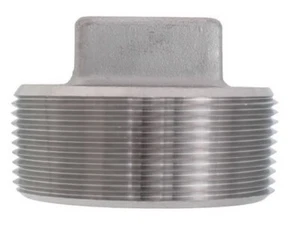 (Schneller Versand) 1-1/2 Zoll NPT 316 Edelstahl Vierkantstopfen | 150 Rohrverschraubung - Bild 1 von 5