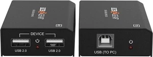 BZBGEAR 2-Port USB 2.0 Extender Over Cat5e/6/7 Cable up to 330ft BG-USB-LR100 - Picture 1 of 12