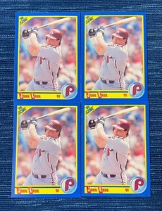 4 Card Lot 1990 SCORE John Kruk #467 Phillies - Picture 1 of 1