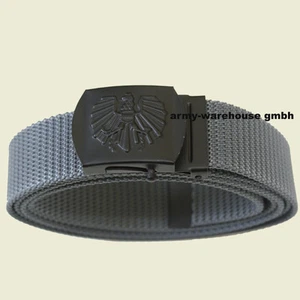 120cm, Austria Bra pants belt grey, buckle black, new, ÖBH army belt - Picture 1 of 1