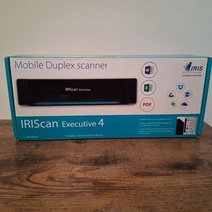 IRIScan Executive 4 Sheetfed Portable Mobile Duplex Scanner for Windows  - Picture 1 of 11