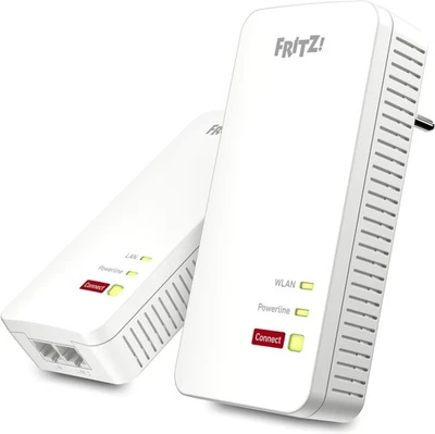 AVM Fritz!Powerline 1240 AX WLAN Set Edition International Extender Kit - Bild 1 von 2