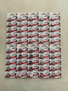 50 Piece ENERGIZER CR2032/DL2032/ECR2025 Lithium Ion Battery 3V Coin ( NEW ) - Picture 1 of 1